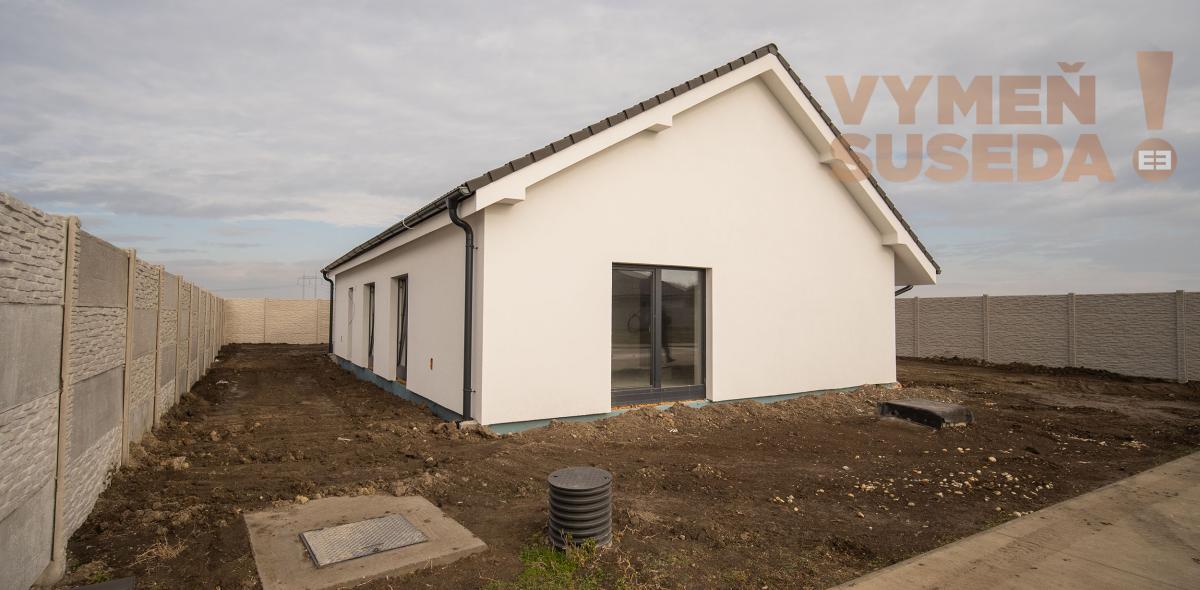 Rezervované! - VYMEŇ SUSEDA! - VÝNIMOČNÝ 4 IZB. RD - NOVOSTAVBA v ŠTADARDE, HRUBÁ BORŠA.