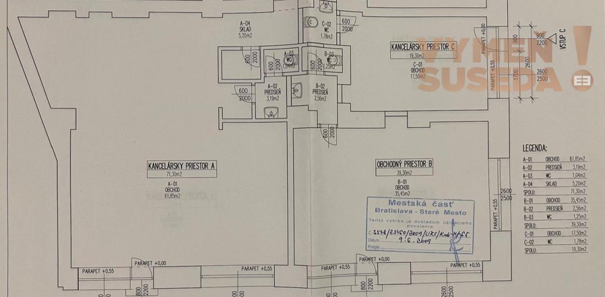 ESTATE INVEST! - VÝNIMOČNÝ KOMERČNÝ PRIESTOR v srdci Starého Mesta – roh Dunajskej a Klemensovej ulice, BA I – Staré mesto.