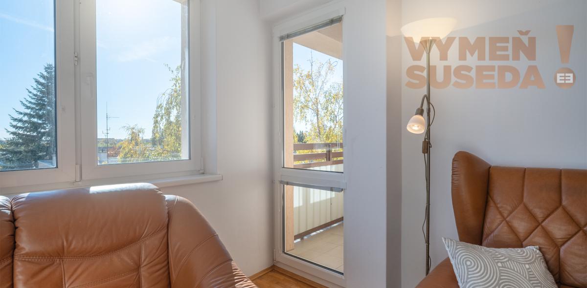 VYMEŇ SUSEDA! - VÝNIMOČNÝ 3 IZB. BYT S DVOMI LOGGIAMI, VYHĽADÁVANÁ LOKALITA PRI VINOHRADOCH A LESE, BA III, KARPATSKÉ NÁMESTIE, RAČA.