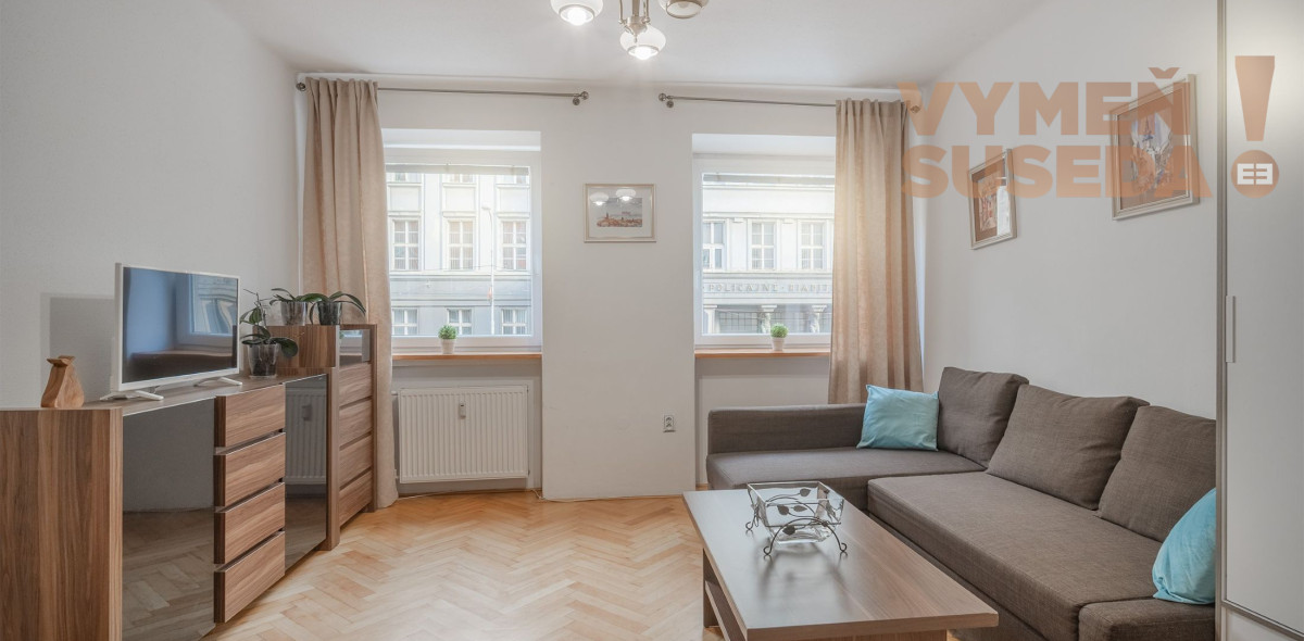 VYMEŇ SUSEDA! – NA PREDAJ VÝNIMOČNÝ 2 IZBOVÝ BYT V SRDCI BRATISLAVY – M.Č. STARÉ MESTO /ŠPITÁLSKA ULICA