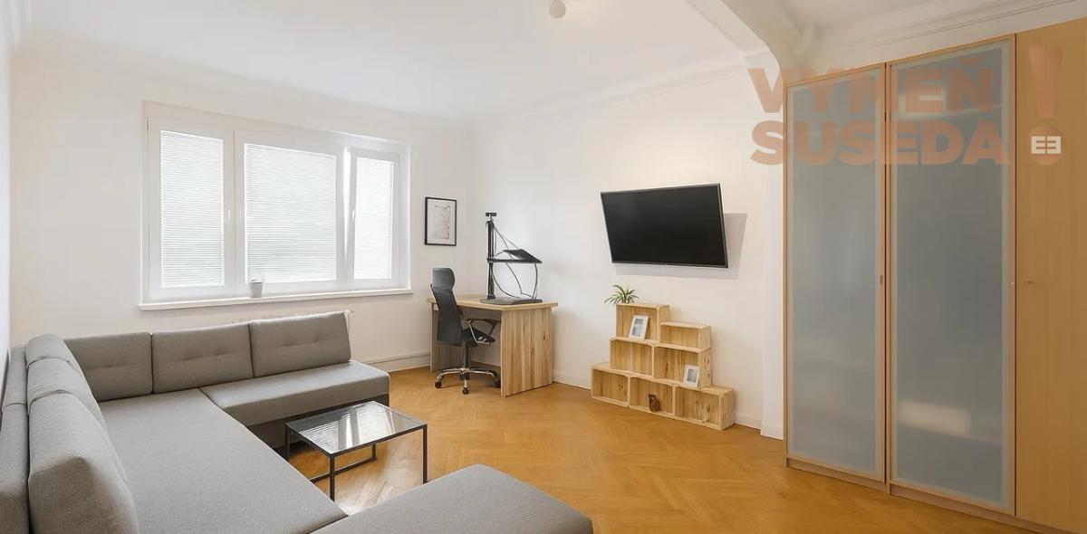 VYMEŇ SUSEDA! – VÝNIMOČNÝ 2 IZB. ZARIADENÝ BYT, PLZENSKÁ, BA III, NOVÉ MESTO