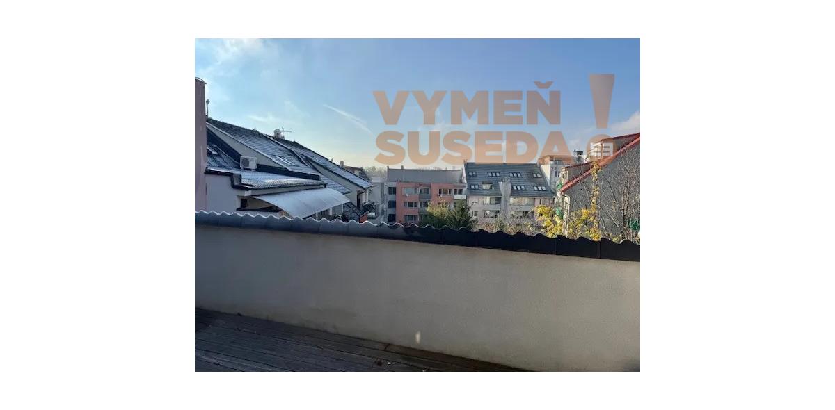 VYMEŇ SUSEDA! – VÝNIMOČNÝ 2 IZB. ZARIADENÝ BYT S DVOMA TERASAMI A GARÁŽOVÝM STÁTÍM, PRI STRELNICI, BA II, RUŽINOV