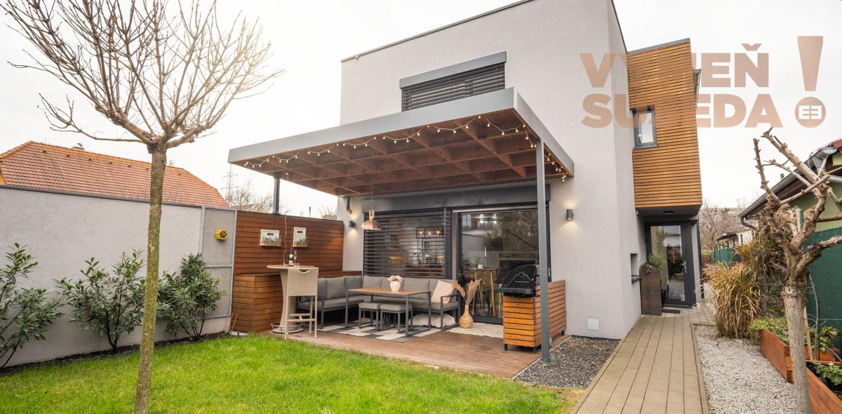 VYMEŇ SUSEDA! - Výnimočný, 4 izb. RD - NOVOSTAVBA, Inteligentná domácnosť, zariadený vo vysokom štandarde, TRNÁVKA - BA II.