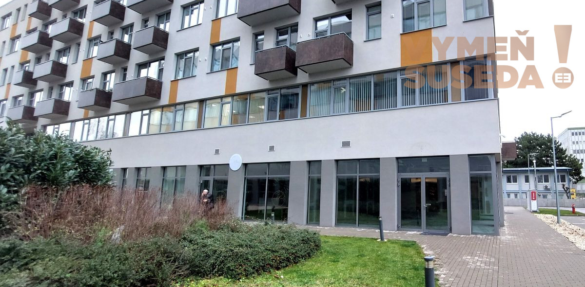 VYMEŇ SUSEDA – TOP prízemný obchodný priestor na prenájom - OMNIA -Ružinov /106m2/ + 2x parkovacie miesto