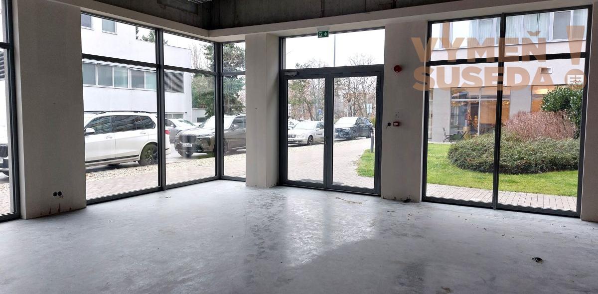 VYMEŇ SUSEDA – TOP prízemný obchodný priestor na prenájom - OMNIA -Ružinov /106m2/ + 2x parkovacie miesto