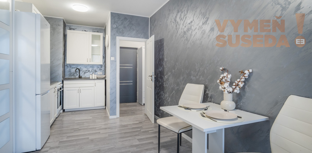 Rezervované – KOMPLETNE ZREKONŠTRUOVANÝ 2 IZB. BYT, STAVBÁRSKA, BRATISLAVA II, VRÁKUŇA