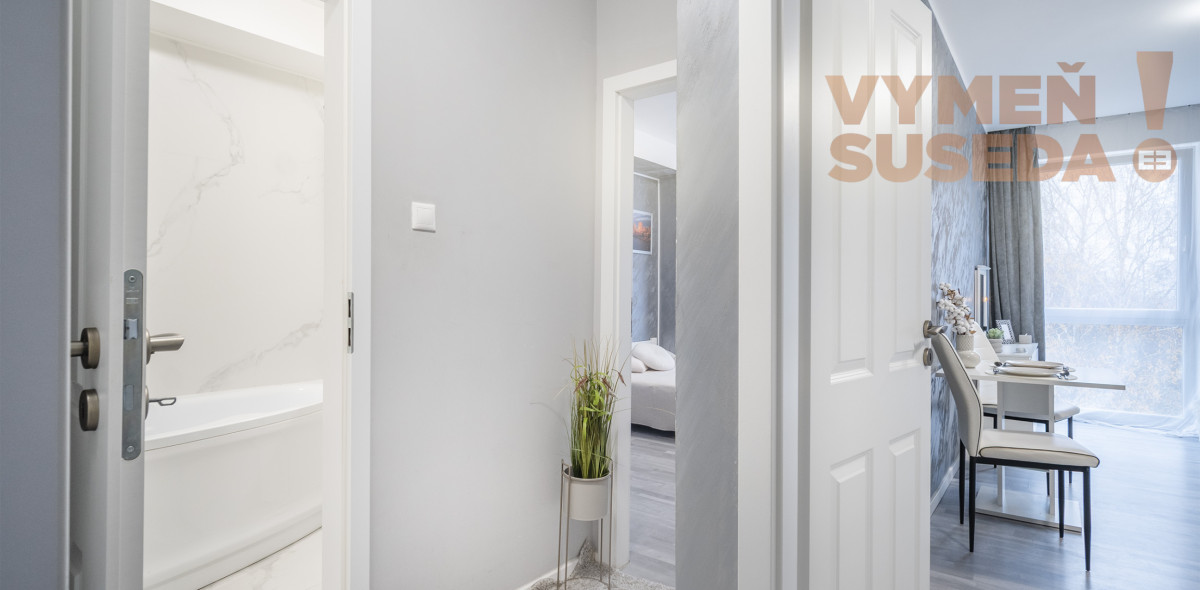 Rezervované – KOMPLETNE ZREKONŠTRUOVANÝ 2 IZB. BYT, STAVBÁRSKA, BRATISLAVA II, VRÁKUŇA