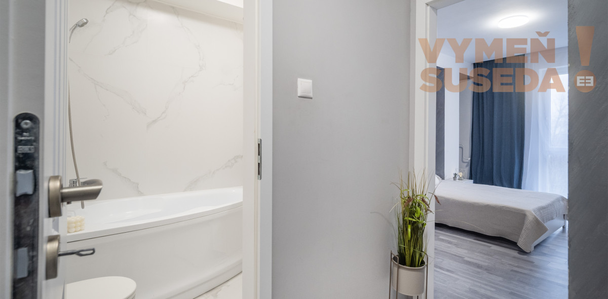 Rezervované – KOMPLETNE ZREKONŠTRUOVANÝ 2 IZB. BYT, STAVBÁRSKA, BRATISLAVA II, VRÁKUŇA