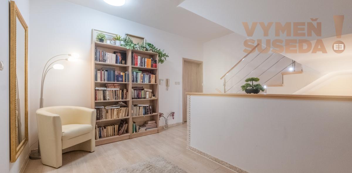 VYMEŇ SUSEDA – KRÁSNY 7 IZB. BYT 380 m2 SO ZÁHRADOU A VLASTNOU GARÁŽOU, DUNAJSKÁ STREDA - CENTRUM.