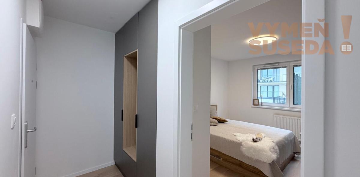 VYMEŇ SUSEDA! - 2-izbový byt s predzáhradkou v novostavbe Rendez - Ul. Eduarda Wenzla, BA III. Rača