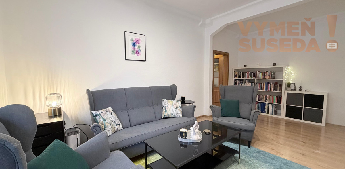 VYMEŇ SUSEDA! - 2,5 - izbový zariadený byt v najobľúbenejšej mestskej časti BA Ružinov – Haburská ulica