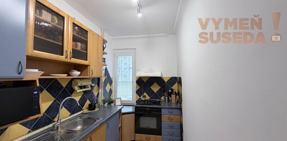 VYMEŇ SUSEDA! - 2,5 - izbový zariadený byt v najobľúbenejšej mestskej časti BA Ružinov – Haburská ulica