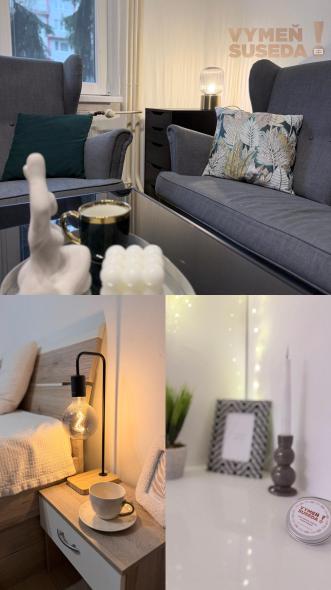 VYMEŇ SUSEDA! - 2,5 - izbový zariadený byt v najobľúbenejšej mestskej časti BA Ružinov – Haburská ulica