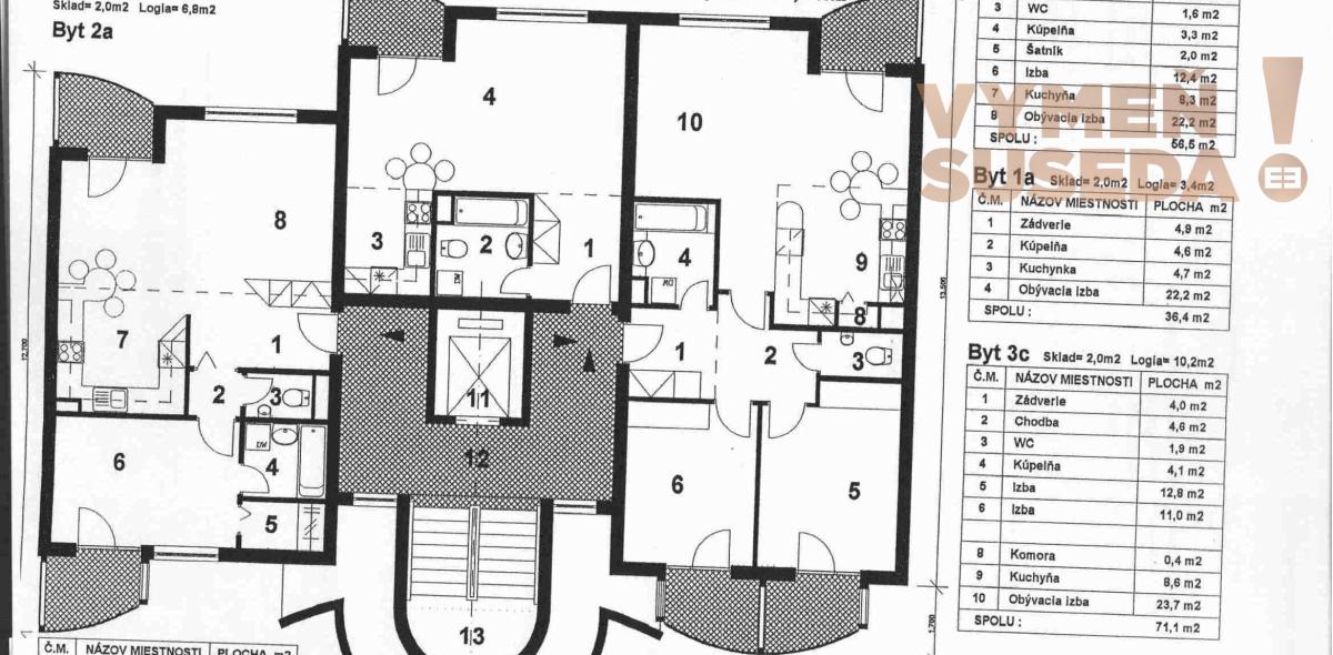 VYMEŇ SUSEDA! - Prenájom 3-izbového bytu – Agátová ulica, Dúbravka