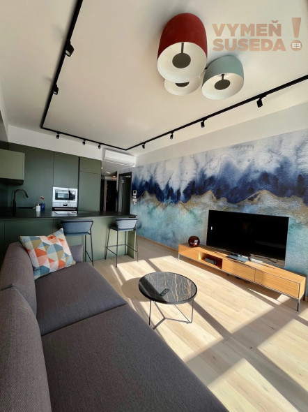 VYMEŇ SUSEDA! - VÝNIMOČNÝ 2 IZB. BYT S LOGGIOU A PARKOVANÍM, PRIBINOVA UL., EUROVEA TOWER, BRATISLAVA I, STARÉ MESTO,