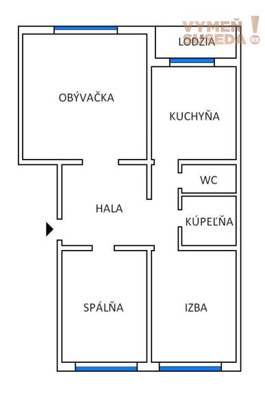 VYMEŇ SUSEDA! - VÝNIMOČNÝ 3 IZB. BYT, VYHĽADÁVANÁ LOKALITA PETRŽALKA, BZOVÍCKA UL., BA V.