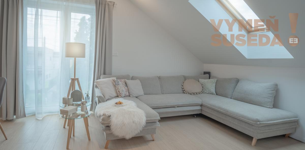 VYMEŇ SUSEDA! - Výnimočný, 4 izb. byt s terasou, vysokými stropmi, pozemkom, zariadený vo vysokom štandarde, NOVOSTAVBA, LOZORNO.