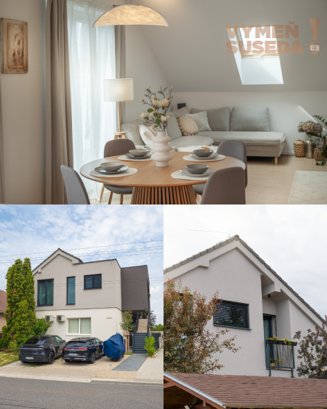 VYMEŇ SUSEDA! - Výnimočný, 4 izb. byt s terasou, vysokými stropmi, pozemkom, zariadený vo vysokom štandarde, NOVOSTAVBA, LOZORNO.