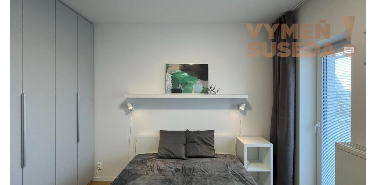 VYMEŇ SUSEDA! – VÝNIMOČNÝ KLIMATIZOVANÝ 2 IZB.  BYT S DVOMA BALKÓNMI , LABUTIA UL., BA V, PETRŽALKA