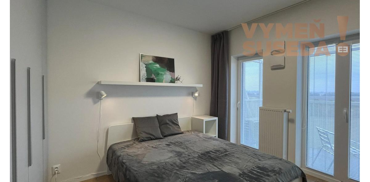 VYMEŇ SUSEDA! – VÝNIMOČNÝ KLIMATIZOVANÝ 2 IZB.  BYT S DVOMA BALKÓNMI , LABUTIA UL., BA V, PETRŽALKA