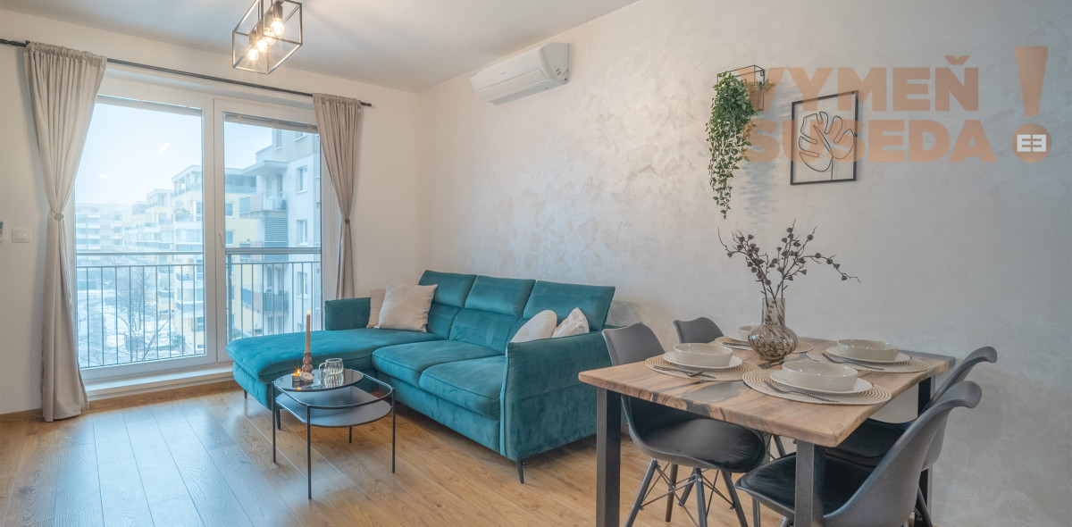 VYMEŇ SUSEDA! - Výnimočný 3 izb. byt s terasou - novostavba, Na Križovatkách ul., RUŽINOV – TRNÁVKA - BA II.