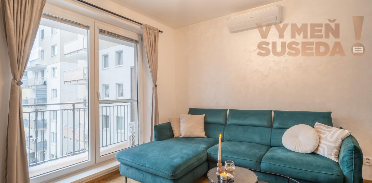 VYMEŇ SUSEDA! - Výnimočný 3 izb. byt s terasou - novostavba, Na Križovatkách ul., RUŽINOV – TRNÁVKA - BA II.