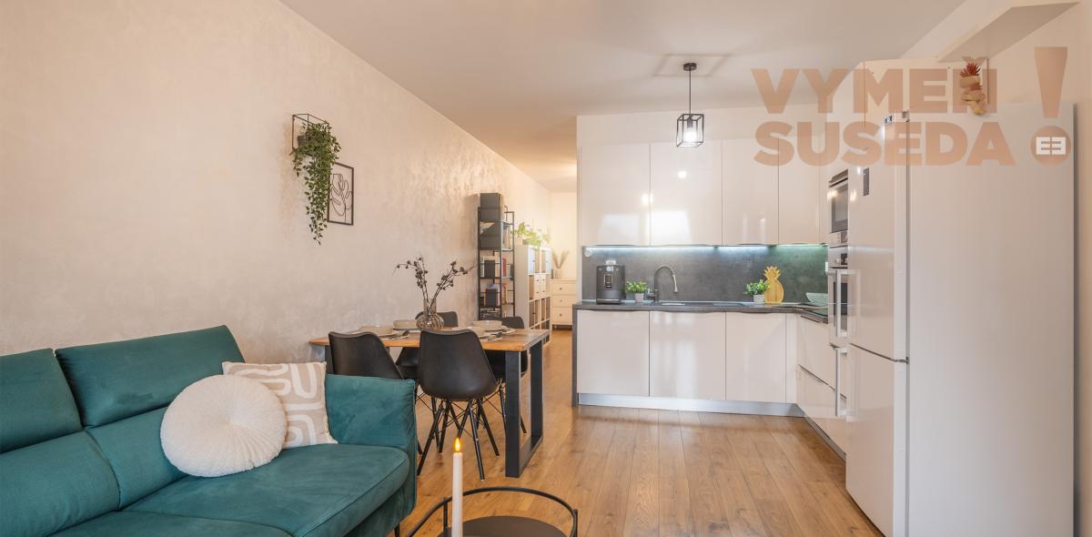 VYMEŇ SUSEDA! - Výnimočný 3 izb. byt s terasou - novostavba, Na Križovatkách ul., RUŽINOV – TRNÁVKA - BA II.