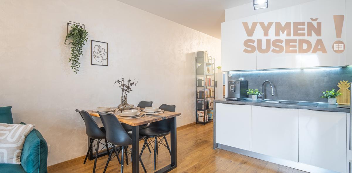 VYMEŇ SUSEDA! - Výnimočný 3 izb. byt s terasou - novostavba, Na Križovatkách ul., RUŽINOV – TRNÁVKA - BA II.