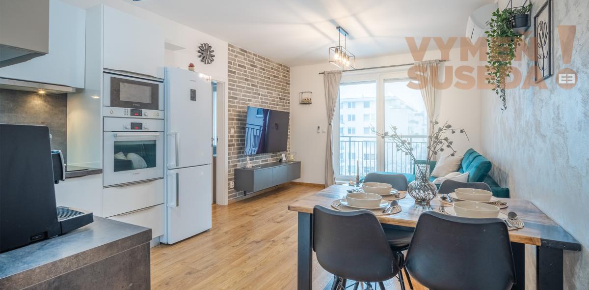 VYMEŇ SUSEDA! - Výnimočný 3 izb. byt s terasou - novostavba, Na Križovatkách ul., RUŽINOV – TRNÁVKA - BA II.