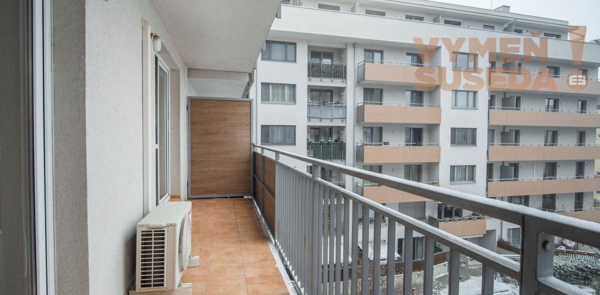 VYMEŇ SUSEDA! - Výnimočný 3 izb. byt s terasou - novostavba, Na Križovatkách ul., RUŽINOV – TRNÁVKA - BA II.