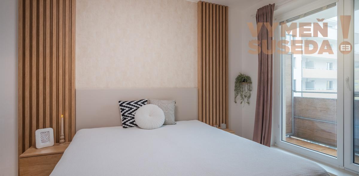 VYMEŇ SUSEDA! - Výnimočný 3 izb. byt s terasou - novostavba, Na Križovatkách ul., RUŽINOV – TRNÁVKA - BA II.