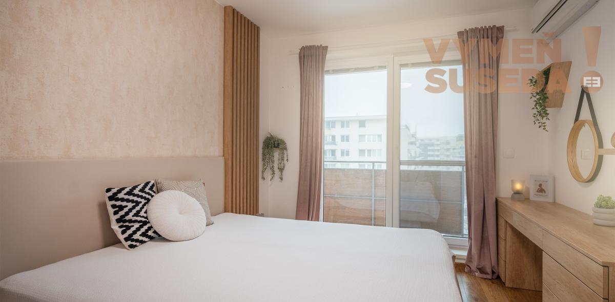 VYMEŇ SUSEDA! - Výnimočný 3 izb. byt s terasou - novostavba, Na Križovatkách ul., RUŽINOV – TRNÁVKA - BA II.