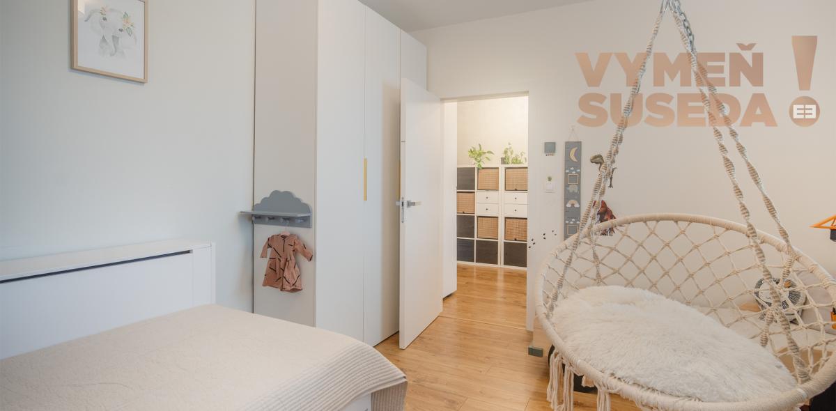 VYMEŇ SUSEDA! - Výnimočný 3 izb. byt s terasou - novostavba, Na Križovatkách ul., RUŽINOV – TRNÁVKA - BA II.