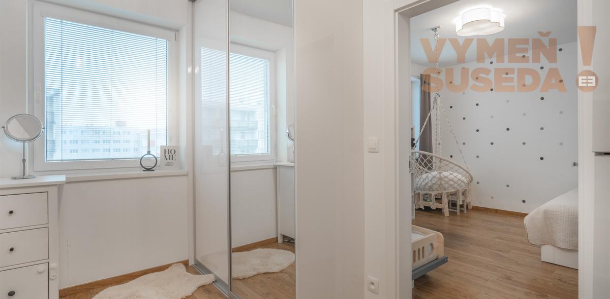 VYMEŇ SUSEDA! - Výnimočný 3 izb. byt s terasou - novostavba, Na Križovatkách ul., RUŽINOV – TRNÁVKA - BA II.