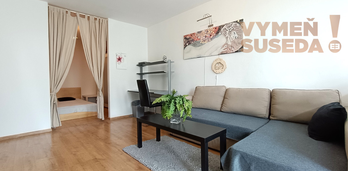 VYMEŇ SUSEDA! - Prenájom 2-izbového bytu – Medená ulica, BA Staré mesto