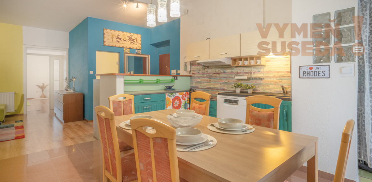 VYMEŇ SUSEDA! - Výnimočný 3 izb. TEHLOVÝ, staromestský byt 91.55 m2 s východom na terasu, Dostojevského rad, Staré mesto - BA I.