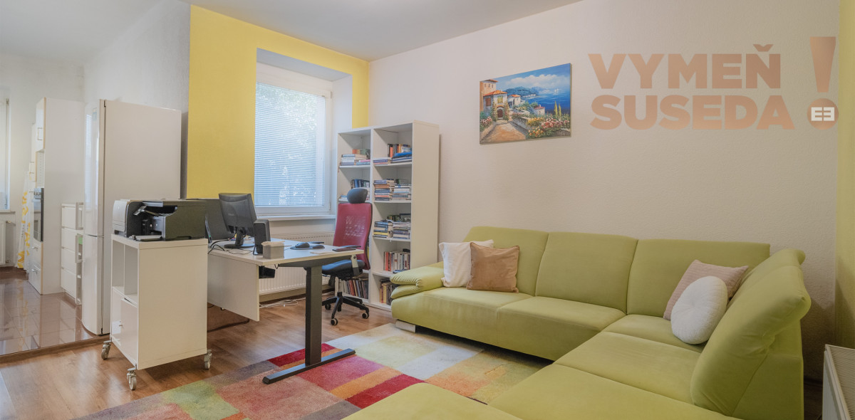 VYMEŇ SUSEDA! - Výnimočný 3 izb. TEHLOVÝ, staromestský byt 91.55 m2 s východom na terasu, Dostojevského rad, Staré mesto - BA I.