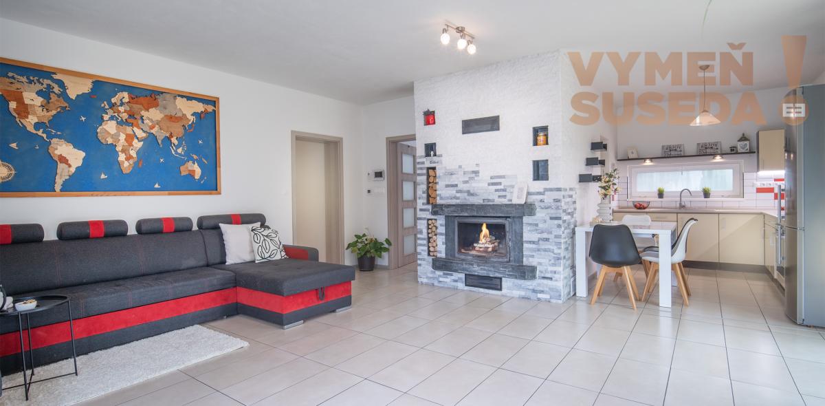 VYMEŇ SUSEDA! - 4 IZB. RODINNÝ DOM S VEĽKÝM ZÁHRADNÝM DOMČEKOM V NOVOVYBUDOVANEJ REZIDENČNEJ LOKALITE VAMPÍL