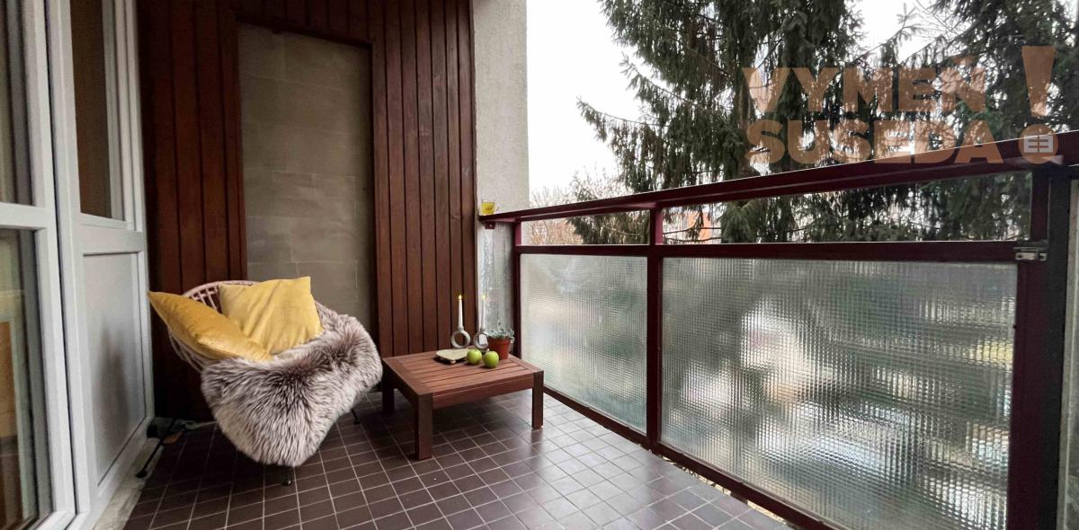 VYMEŇ SUSEDA - PET FRIENDLY priestranný 3 i. byt s veľkou lodžiou, BA – Lamač.