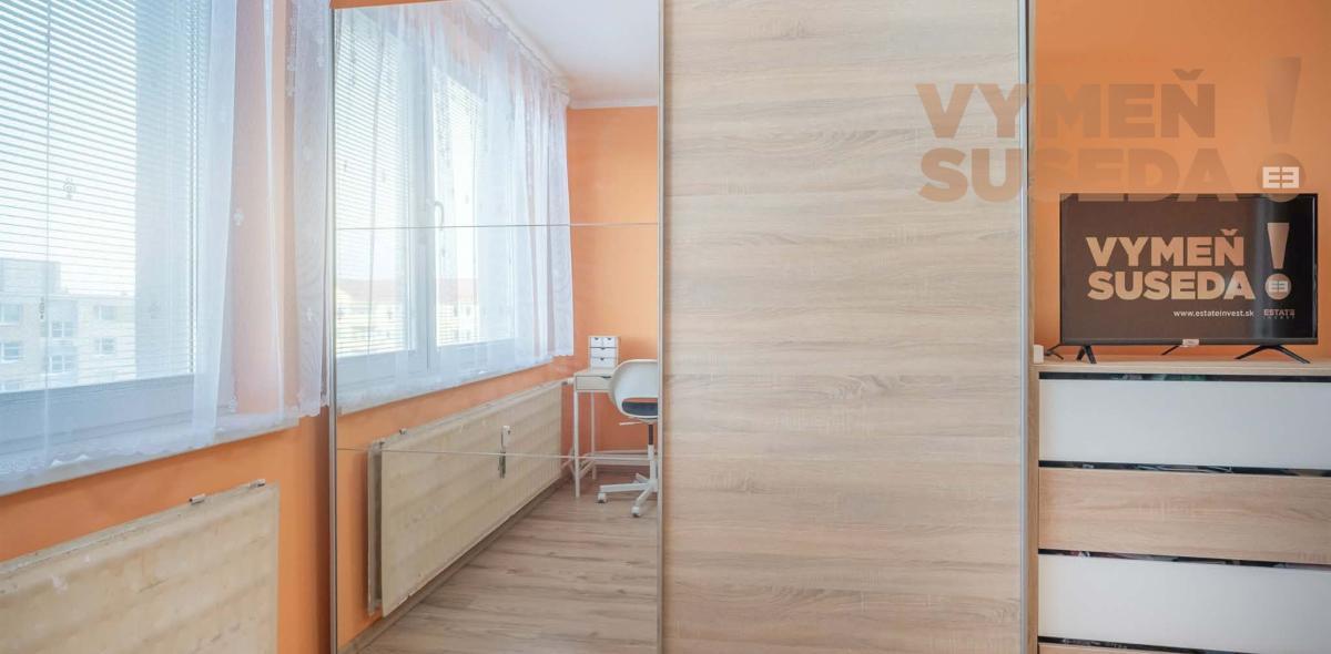 VYMEŇ SUSEDA! – Na predaj výnimočný 3 izbový byt v srdci Bratislavy – m.č. Ružinov /Sputniková ulica/