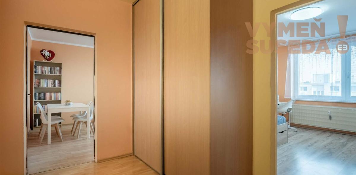 VYMEŇ SUSEDA! – Na predaj výnimočný 3 izbový byt v srdci Bratislavy – m.č. Ružinov /Sputniková ulica/