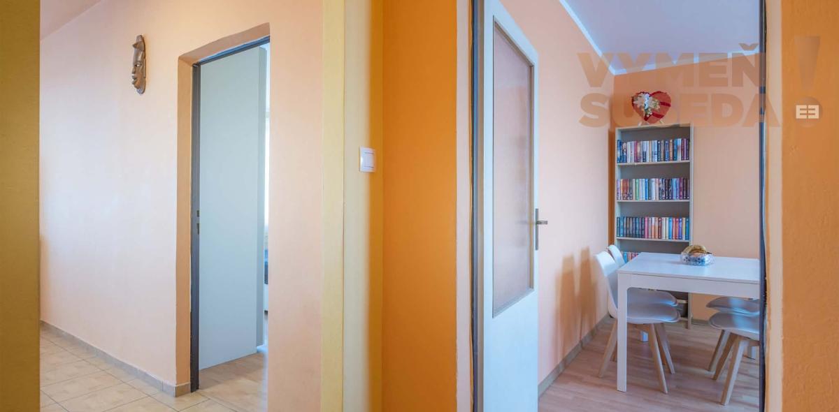 VYMEŇ SUSEDA! – Na predaj výnimočný 3 izbový byt v srdci Bratislavy – m.č. Ružinov /Sputniková ulica/