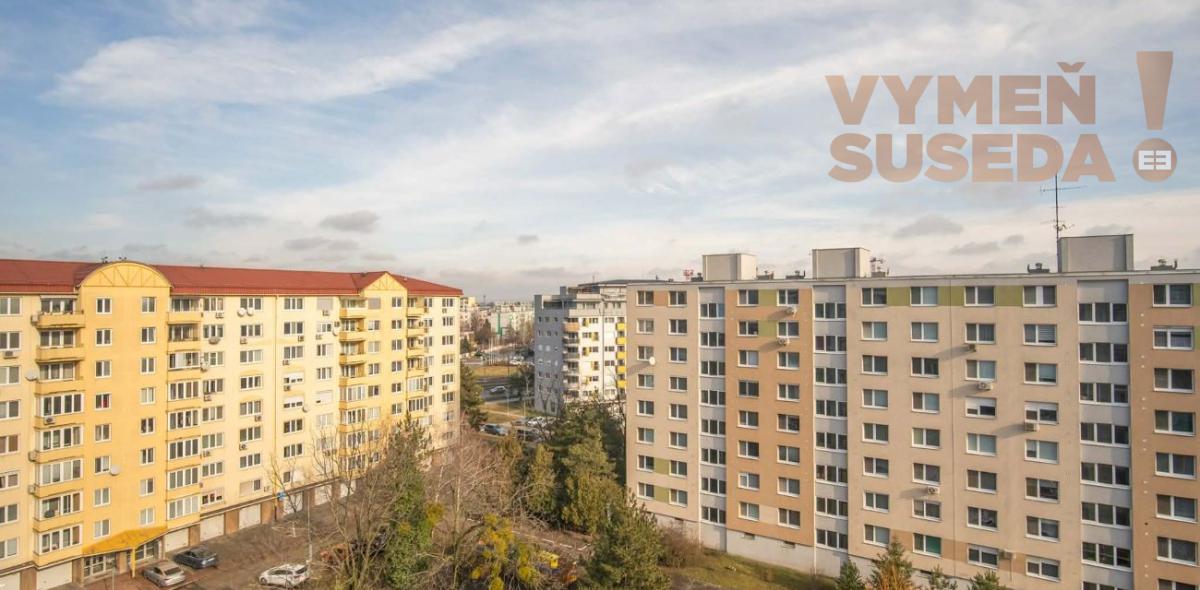 VYMEŇ SUSEDA! – Na predaj výnimočný 3 izbový byt v srdci Bratislavy – m.č. Ružinov /Sputniková ulica/