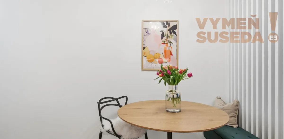 VYMEŇ SUSEDA! – VÝNIMOČNÝ 1 IZBOVÝ BYT V RUŽINOVE NA REZEDOVEJ ULICI