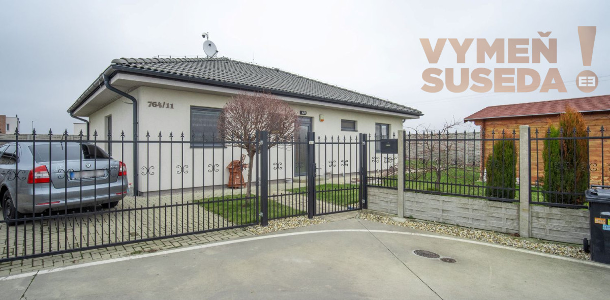 VYMEŇ SUSEDA! – VÝNIMOČNÝ 4 IZB. RODINNÝ DOM S VEĽKÝM POZEMKOM, obec HAMULIAKOVO