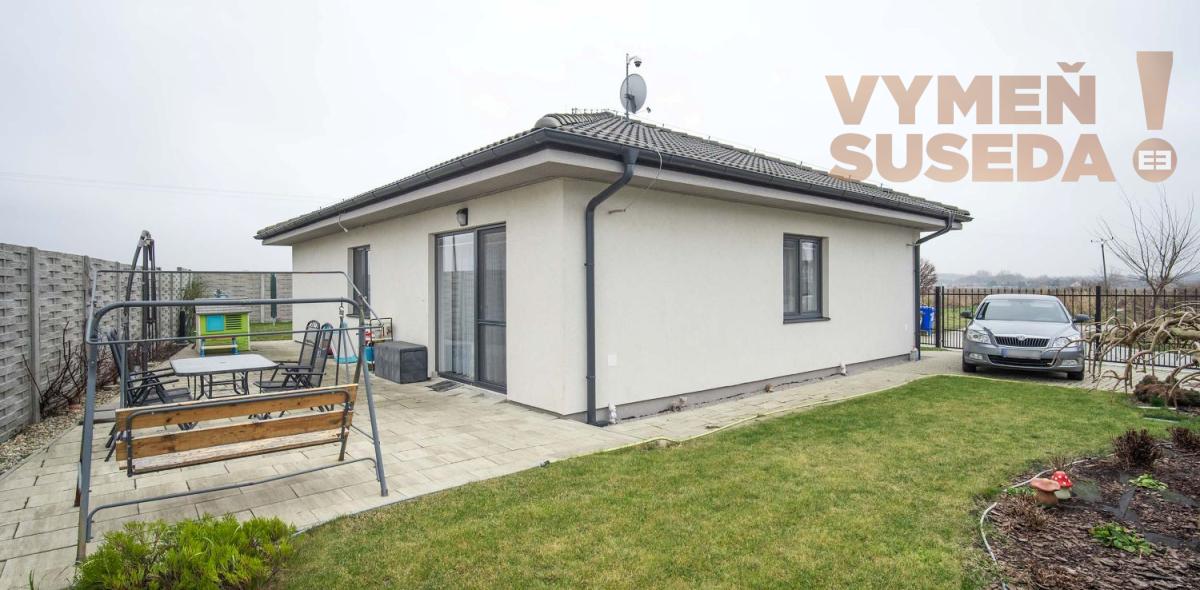 VYMEŇ SUSEDA! – VÝNIMOČNÝ 4 IZB. RODINNÝ DOM S VEĽKÝM POZEMKOM, obec HAMULIAKOVO