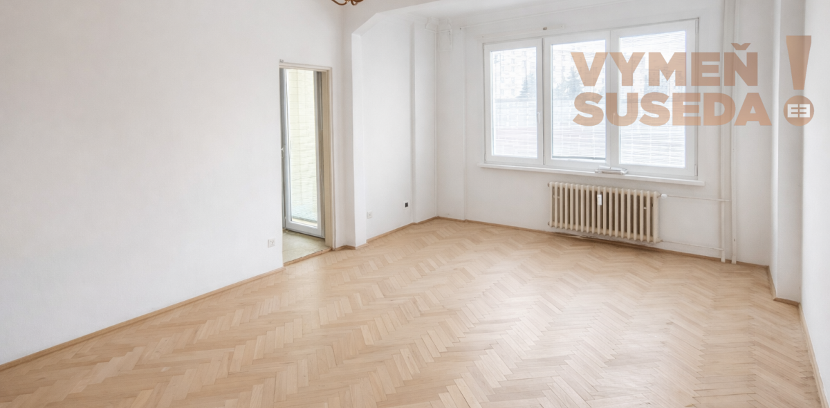 VYMEŇ SUSEDA! - Výnimočný  4-izbový byt v Ružinove s dvoma loggiami – Martinčekova ulica.