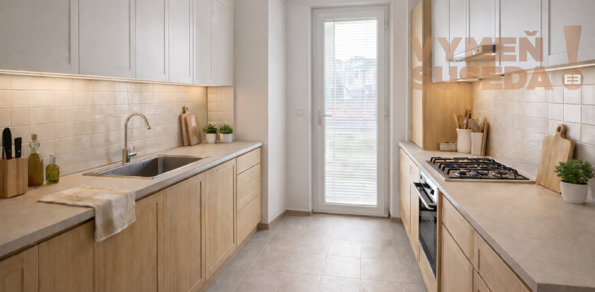 VYMEŇ SUSEDA! - Výnimočný  4-izbový byt v Ružinove s dvoma loggiami – Martinčekova ulica.