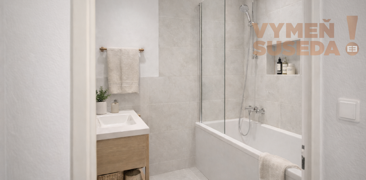 VYMEŇ SUSEDA! - Výnimočný  4-izbový byt v Ružinove s dvoma loggiami – Martinčekova ulica.