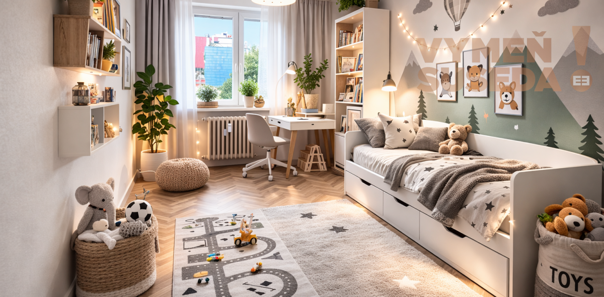 VYMEŇ SUSEDA! - Výnimočný  4-izbový byt v Ružinove s dvoma loggiami – Martinčekova ulica.